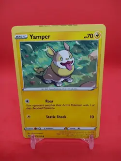 *SEND OFFER* MISCUT - Showing Another Card - Yamper - Pokemon Error Misprint - Image 1