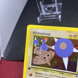 Pokemon Card - 1st Edition Hitmontop Neo Discovery 3/75 Holo Rare - Image 2