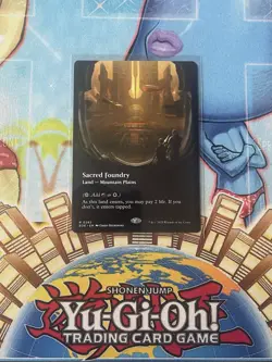 Mtg Edge Of Eternity Sacred Foundry Rare 0282 Borderless Non Foil NM Card - Image 1