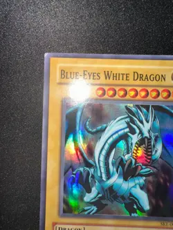 Yu-Gi-Oh! BLUE EYES WHITE DRAGON SKE-001 Super Rare UNLIMITED YuGiOh Card - VLP - Image 5