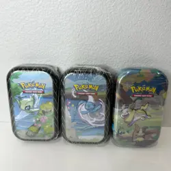 Pokemon Trading Card Game Boxes - Mini Tin - New & Original Packaging Sealed - Image 1
