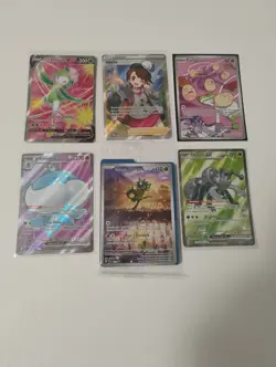Pokemon Sealed Teal Mask Ogerpon Promo/Illustration Rare/Full Art Holo Cards - Image 1