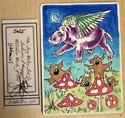 MTG ARTIST PROOF MTG Phyrexian Gremlins AP Sketch Art Amy WEBER - Image 1