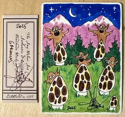 MTG ARTIST PROOF MTG Phyrexian Gremlins AP Sketch Art Amy WEBER - Image 1