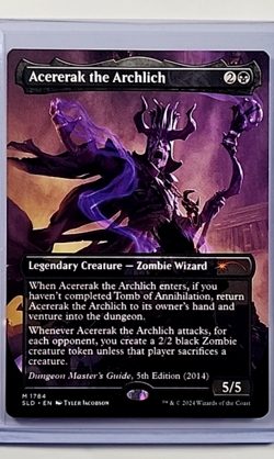 2024 MTG Magic the Gathering SLD Secret Lair #1784 Acererak the Archlich - Image 1