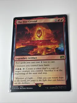 The Fire Crystal Final Fantasy Foil - Image 1