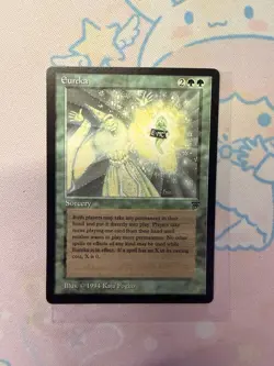 Magic the Gathering Eureka Legends Rare 1994 Kaja Foglio English LP - Image 1