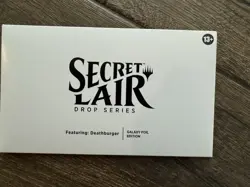 Magic The Gathering Secret Lair Featuring: Deathburger GALAXY FOIL New SEALED - Image 2