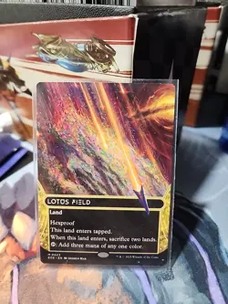 Lotus Field (0023) (Borderless) Edge of Eternities: Stellar Sights Regular - Image 1