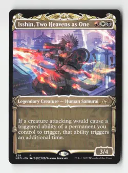 Isshin, Two Heavens as One (Showcase) Kamigawa: Neon Dynasty #328 Rare - Image 1