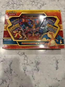 2014 Sealed XY Charizard EX Pokemon Collection Box With Torn Wrap - Image 2