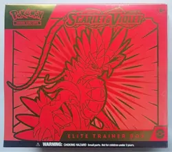 Scarlet & Violet Elite Trainer Box (ETB) Pokemon SEALED - SHIPS SAFE & FAST! 820650853418 - Image 1