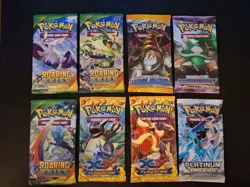 Lot Of 8 Pokemon Booster Packs Sealed Old Sets Diamond & Pearl / XY Era - Image 1