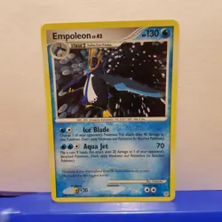 2007 Pokemon, Diamond & Pearl, #4/130 Empoleon LV.42, Holo Rare - Image 1
