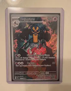 Pokemon TCG Cofagrigus 123/086 White Flare Illustration Rare M/NM - Image 1