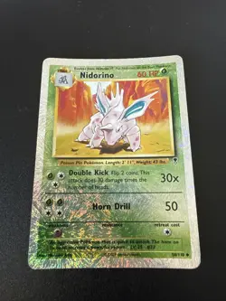 Pokemon Nidorino - 56/110 Legendary Collection - Reverse Holo - No shining Mew - Image 2
