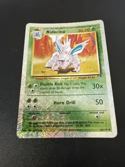 Pokemon Nidorino - 56/110 Legendary Collection - Reverse Holo - No shining Mew - Image 3