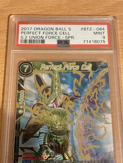 Dragon ball card Perfect Force Cell BT2-084 SPR PSA 9 DBS special rare - Image 2