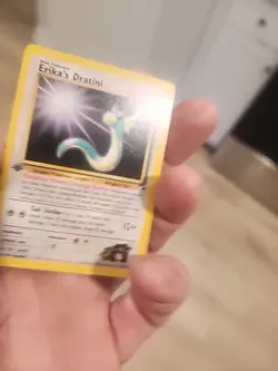 Erika's Dratini - 1st Edition - 42/132 Gym Heroes - Pokemon TCG - 2000 - Image 2