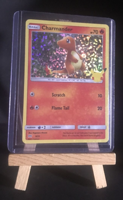 NM | Pokemon TCG | Holo Charmander 9/25 McDonald's Promo | 25th Anniversary - Image 1