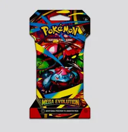 Pokemon TCG (4) Mega Evolutions Sleeved Booster Packs - Full Art Set SEALED! - Image 2