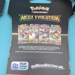 Pokemon TCG (4) Mega Evolutions Sleeved Booster Packs - Full Art Set SEALED! - Image 5