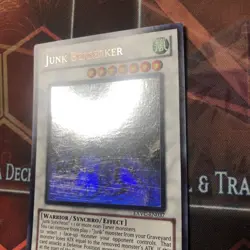 Yugioh! Junk Berserker EXVC-EN037 Ghost Rare Unlimited NM - Image 3