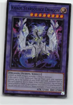 Khaos Starsource Dragon Super Rare OTS Tournament Pack 28 OP28-EN008 NM - Image 1