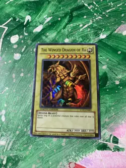 Yu-Gi-Oh! The Winged Dragon of Ra LC01-EN003 Limited Ultra Rare Near Mint - Image 1