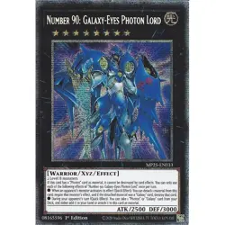 Yu-Gi-Oh Number 90: Galaxy-Eyes Photon Lord MP25-EN033 Starlight Rare 1st Ed. - Image 1