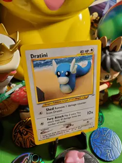 Pokemon TCG Vintage 2002 Neo Destiny Set Dratini 63/105 NM/M Non Holo Rare Card - Image 2