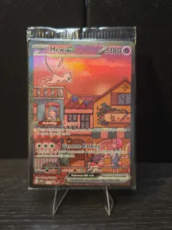 3 X Mew ex 053 Sv: Scarlet & Violet Promo Cards Holo Sealed - Image 1