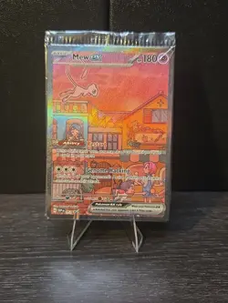 3 X Mew ex 053 Sv: Scarlet & Violet Promo Cards Holo Sealed - Image 2