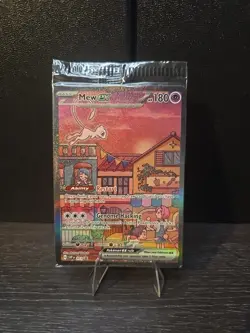 3 X Mew ex 053 Sv: Scarlet & Violet Promo Cards Holo Sealed - Image 3