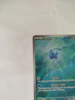 Phione 175/167 Illustration Rare Pokemon TCG Card - Twilight Masquerade - Image 4