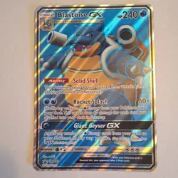 Blastoise GX - (Black Star Promos) SM189 Jumbo Cards Holo NM - Image 3