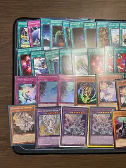 Yugioh card lot, all rarities, condition varies from NM to HP, check pictures! - Image 5