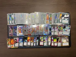 DBZ TCG card lot, Panini, Dragon Ball Z, mostly NM, some are LP - Image 1