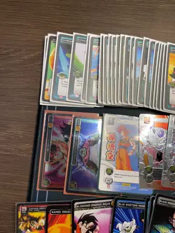 DBZ TCG card lot, Panini, Dragon Ball Z, mostly NM, some are LP - Image 2