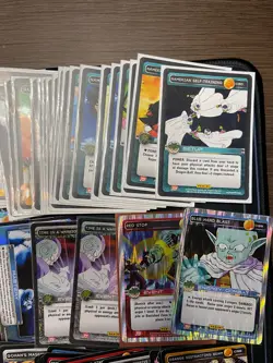 DBZ TCG card lot, Panini, Dragon Ball Z, mostly NM, some are LP - Image 5