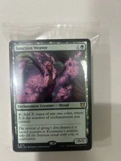 Sanctum Weaver X1-NM/M- Commander: Wilds of Eldraine - Image 1