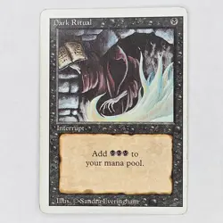 MISCUT DARK RITUAL REVISED EDITION MP MTG - Image 1