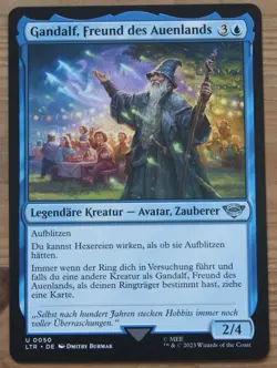 Magic The Gathering Herr der Ringe Gandalf, Freund des Auenlands 50 DE - Image 1