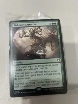 Rishkar's Expertise X1-NM/M- Commander: Wilds of Eldraine - Image 1