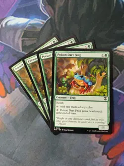 Poison Dart Frog x 4 | 7% Off 2+ | MH3 | NM | MTG - Image 1