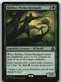 Rishkar, Peema Renegade R Aether Revolt 122 LP - Image 1