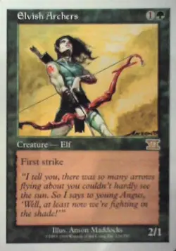 Elvish Archers - Classic Sixth Edition: #226, Magic: The Gathering Nm R42 - Image 1