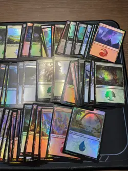 MTG Foil land lot, various sets. Mostly NM, Magic the Gathering - Image 4