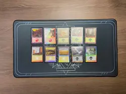 MTG, Magic retro border 10 vintage FOIL land lot. Onslaught, Invasion, Odyssey - Image 1