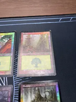 MTG, Magic retro border 10 vintage FOIL land lot. Onslaught, Invasion, Odyssey - Image 5